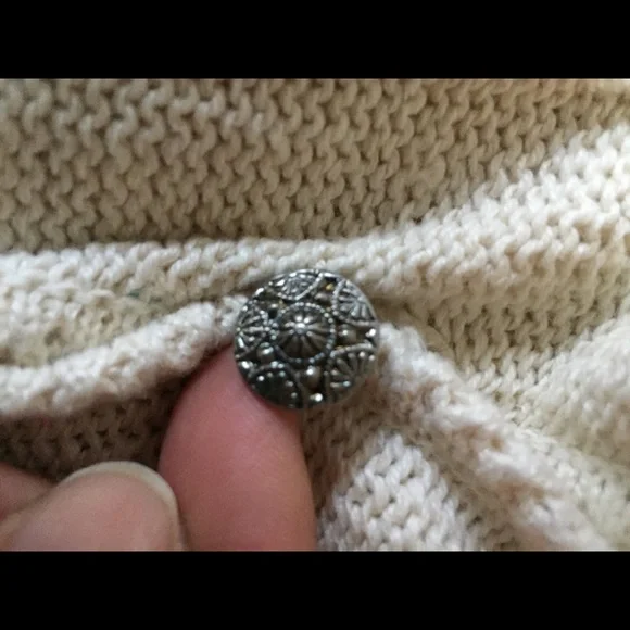 On hold for M 💎 Classy vintage 17.5”PTP Fair isle S light Aran Irish French Par… - Picture 7 of 15